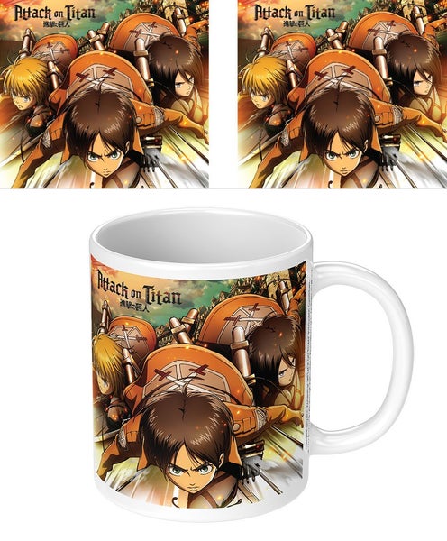 Attack On Titan Ceramic Coffee Mug Cup Kitchen Drinkware Carousel 1