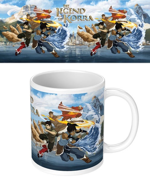 Legend Of Korra Elements Ceramic Coffee Mug Cup Kitchen Drinkware Carousel 1