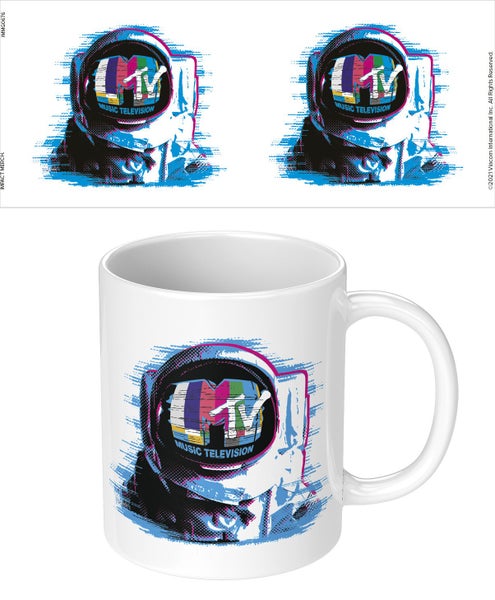 MTV: Moon Man Cup Ceramic Coffee Mug Kitchen Drinkware Carousel 1