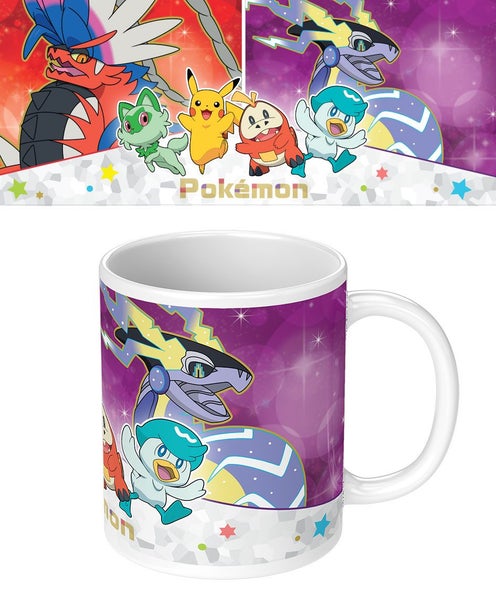 Pokemon Scarlet and Voilet Ceramic Coffee Mug Cup Kitchen Drinkware Carousel 1
