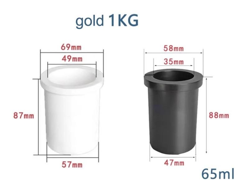Metal Smelting Crucible Cup For Jewelry Melting Resistance Furnace Carousel 1