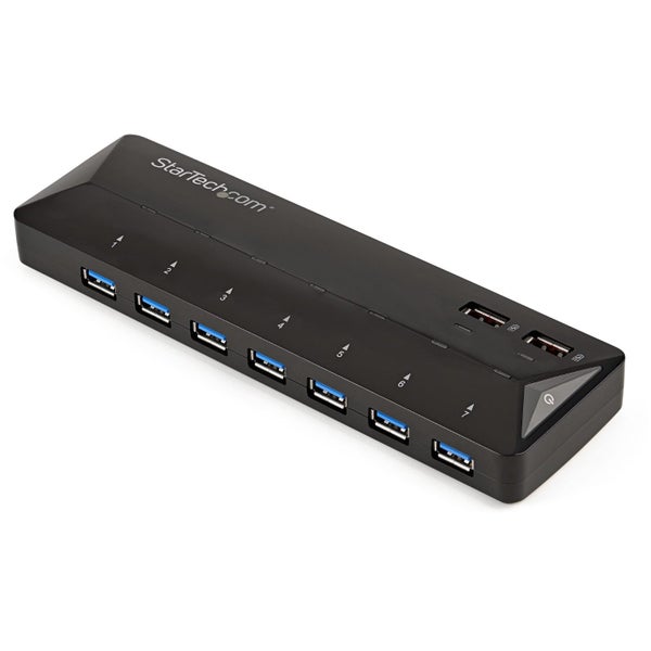 StarTech 7-Port USB 3.0 Hub plus Dedicated Charging Ports - 2 x 2.4A Ports~7-... Carousel 1