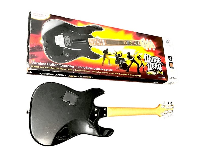 Guitar Hero World Tour Wireless Guitar Controller (PS3/PS2) RARE - BOXED Carousel 2