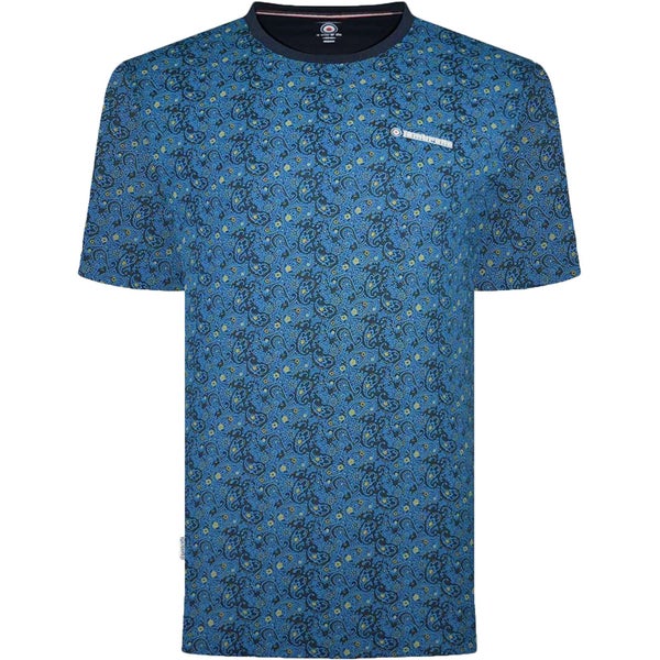 Lambretta Mens Paisley AOP T-Shirt Carousel 1