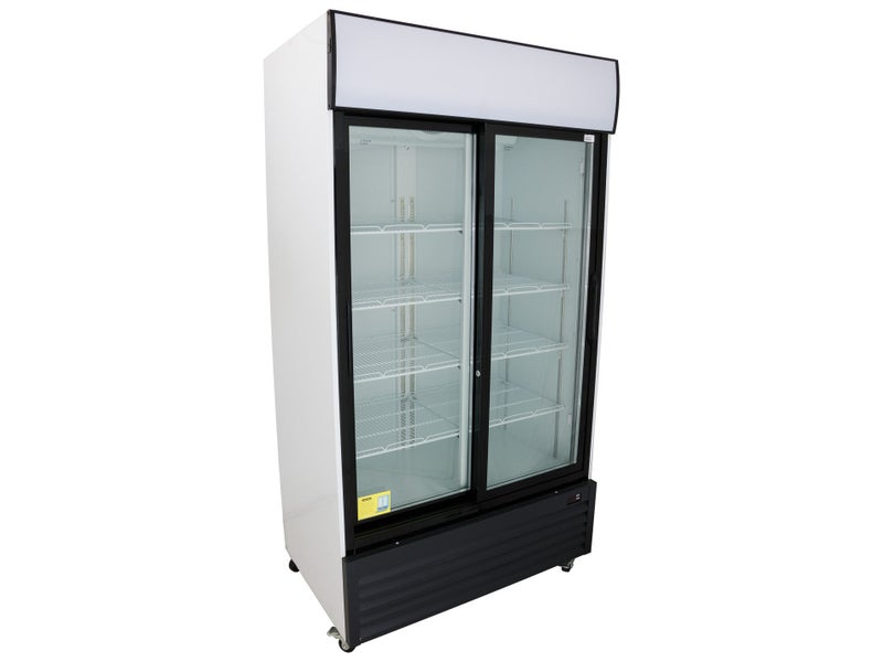 Commercial Display Chiller Double Glass Sliding Door Fridge 900L *RRP $3295.00 Carousel 4