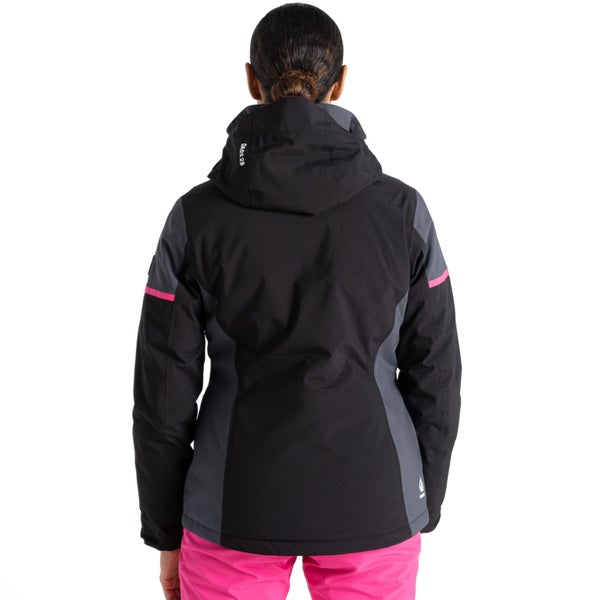 Dare 2b Womens Carving Hooded Waterproof Thermal Ski Skiing Jacket - 6 Carousel 2