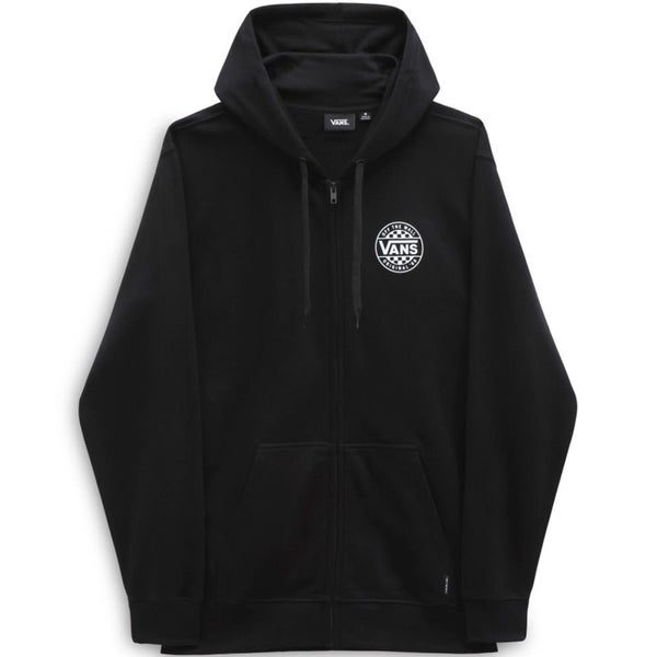Vans Mens Original Full Zip Sweatshirt Hoodie - Black - S Carousel 1