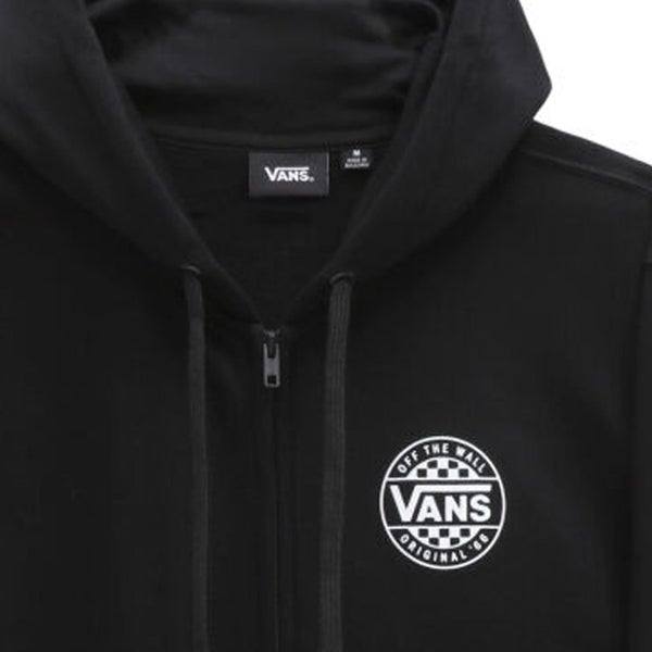 Vans Mens Original Full Zip Sweatshirt Hoodie - Black - S Carousel 2