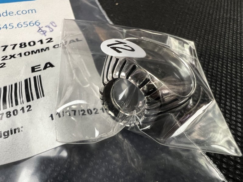 NEW - Sterling Silver Ring Blank 12mm x 10mm Cabochon -Top Ring Mounting – F685 Carousel 2