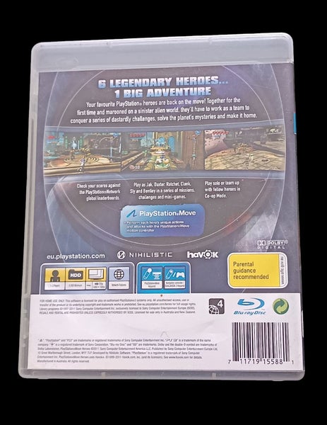 Playstation Move Heroes PS3 * complete* Carousel 3