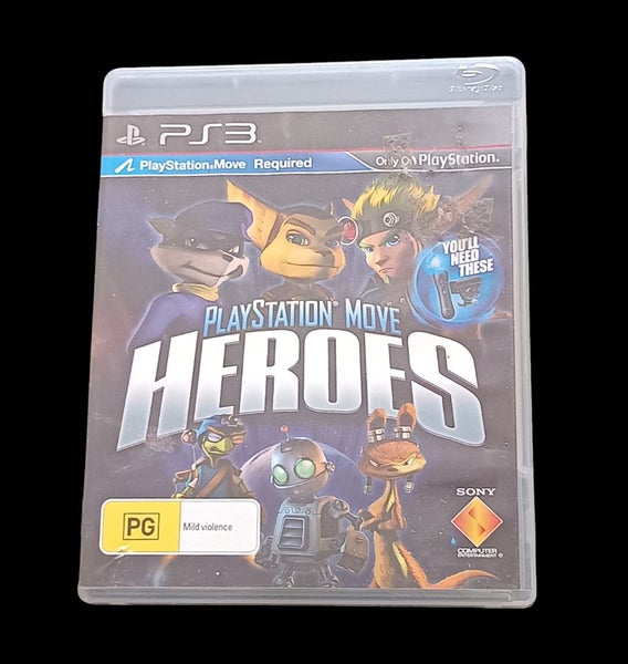 Playstation Move Heroes PS3 * complete* Carousel 1