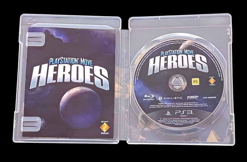 Playstation Move Heroes PS3 * complete* Carousel 2