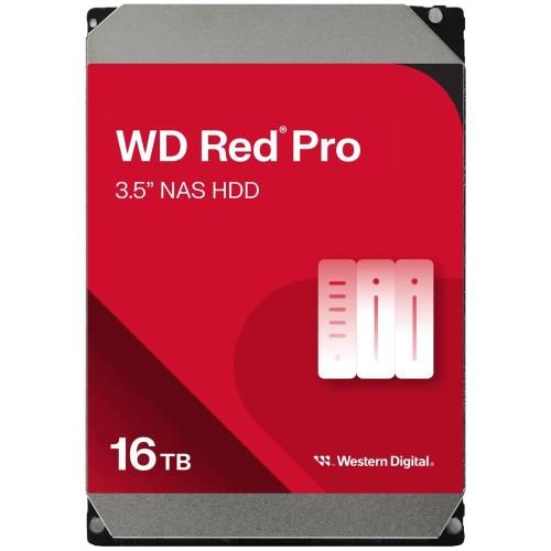 WD Red Pro 16TB 3.5" NAS Internal HDD SATA3 6Gb/s - 512MB Cache - 7200 RPM - Carousel 1