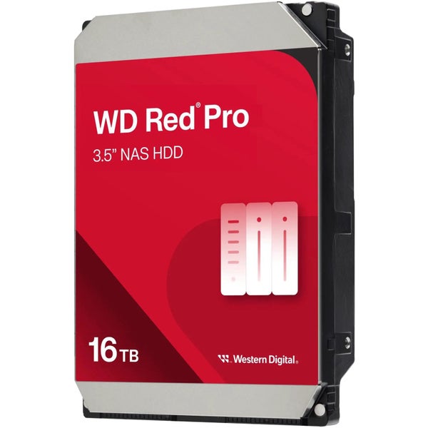 WD Red Pro 16TB 3.5" NAS Internal HDD SATA3 6Gb/s - 512MB Cache - 7200 RPM - Carousel 2