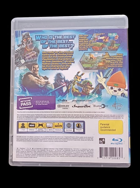 Playstation All- Stars Battle Royale PS3 Carousel 3