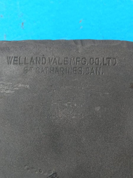 Vintage Welland Vale Axe Head - Made in Canada ?Rare St. Catharines stamped head Carousel 2