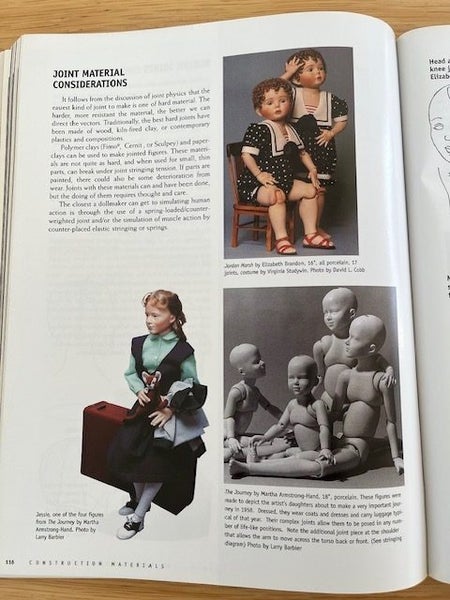 Anatomy of a Doll, Doll Making Book, fabric sculpting by Susanna Oroyan Carousel 6