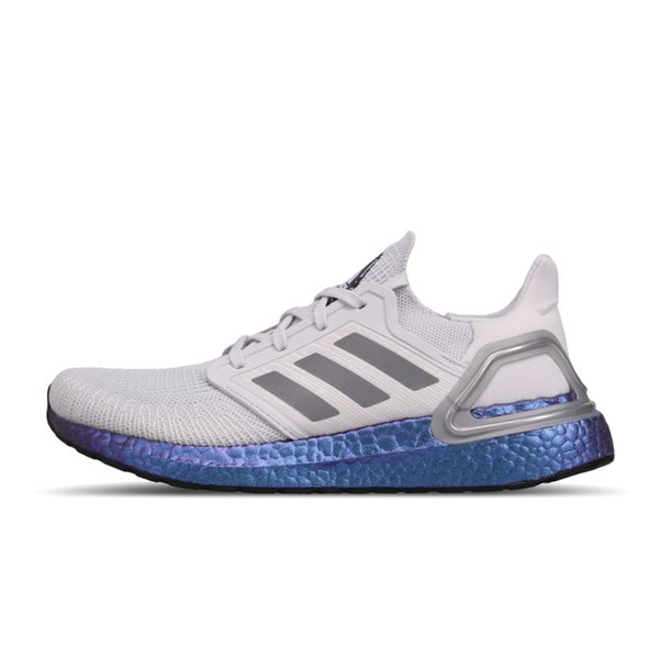 adidas UltraBOOST 20 Grey Blue Men Road Running Jogging Shoes Sneakers EG0755 Carousel 1