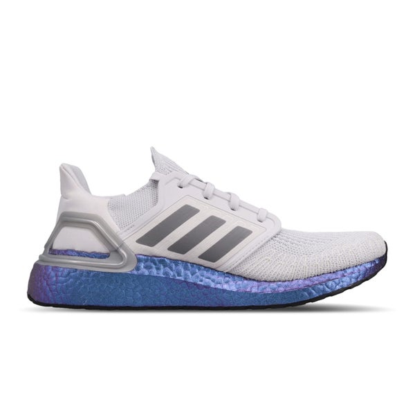 adidas UltraBOOST 20 Grey Blue Men Road Running Jogging Shoes Sneakers EG0755 Carousel 2