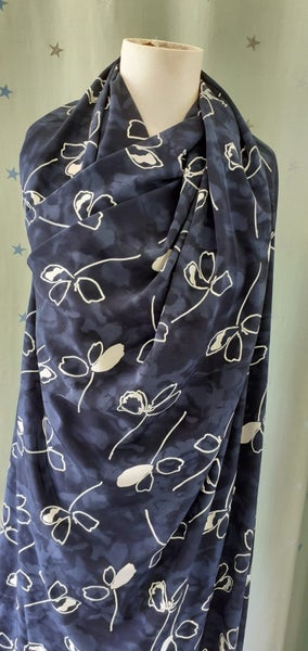 Navy & White Polyester 5mtr Carousel 2