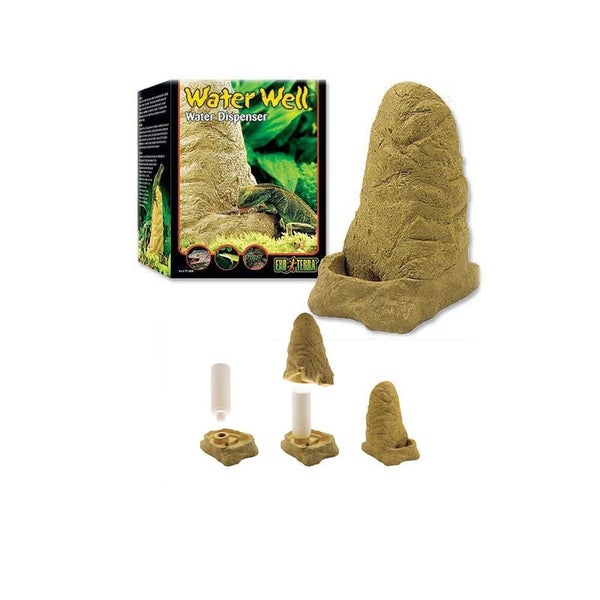 Exo Terra Water Well - Reptile Water Dispenser | 14x16x21cm Carousel 1
