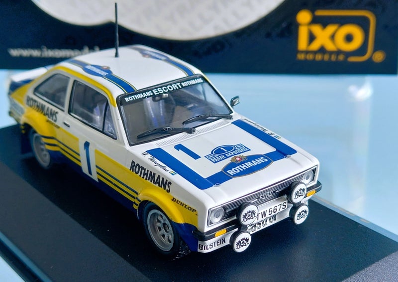 1979 Ford Escort MKII Acropolis Rally Winner Waldegaard #1 ~ iXO 1/43 Carousel 2
