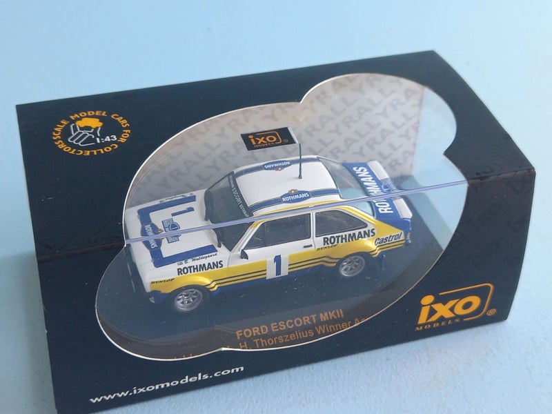 1979 Ford Escort MKII Acropolis Rally Winner Waldegaard #1 ~ iXO 1/43 Carousel 5