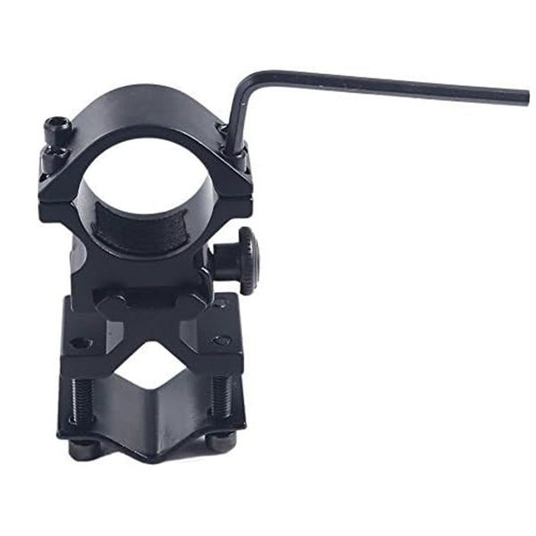 1PCS Flashlight Mount Laser Sight Mount with Barrel Adapter Clip Carousel 2
