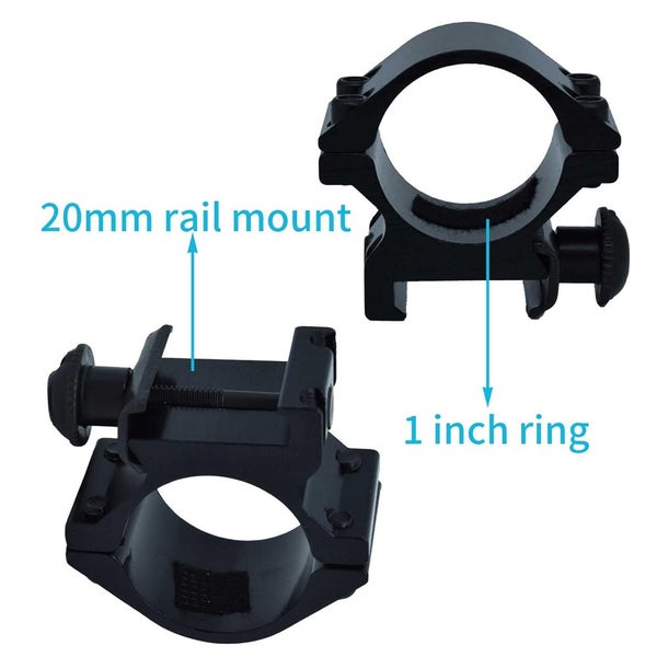 1PCS Flashlight Mount Laser Sight Mount with Barrel Adapter Clip Carousel 6