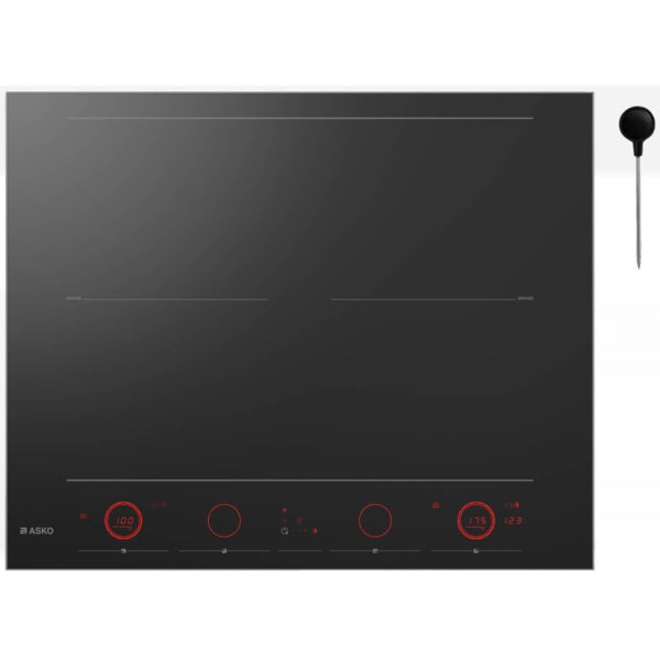 ASKO 64cm 4 Zone Induction Cooktop HID654GC Carousel 1