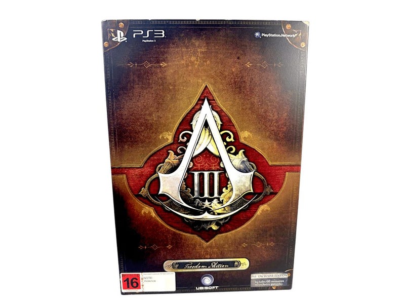 Assassin s Creed III Special Edition (PS3) BIG BOX STATUE ED. Carousel 3