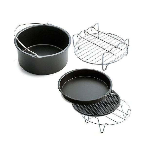 Universal Air Fryer Accessories Set - Gowise Phillips Cozyna 8pc Carousel 2
