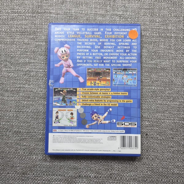 Volleyball Challenge PAL Complete CIB Playstation 2 Ps2 Carousel 3