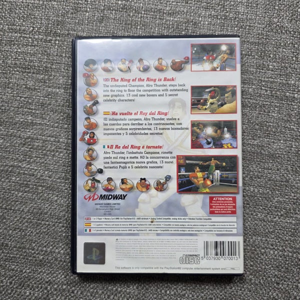Ready 2 Rumble Boxing PAL Playstation 2 PS2 Carousel 3