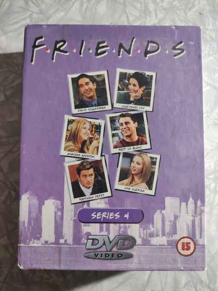 Friends: Complete 4 Season - 3 Discs - Reg 2 - Jennifer Aniston