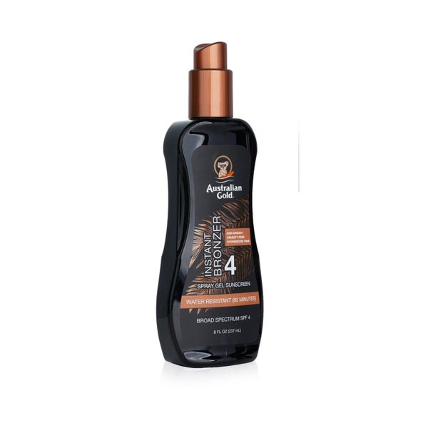 Australian Gold Spray Gel Sunscreen SPF 4 with Instant Bronzer 237ml/8oz Carousel 2