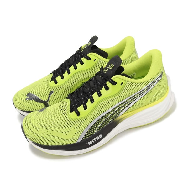 Puma Velocity Nitro 3 Lime Pow Black Silver Men Running Jogging Shoes 380080-01 Carousel 16