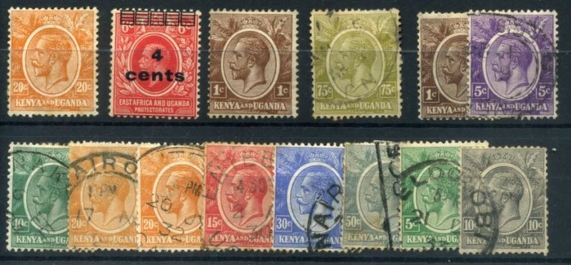 #267249 Kenya & Uganda Card Lot LOOK, As Per Photo Carousel 1