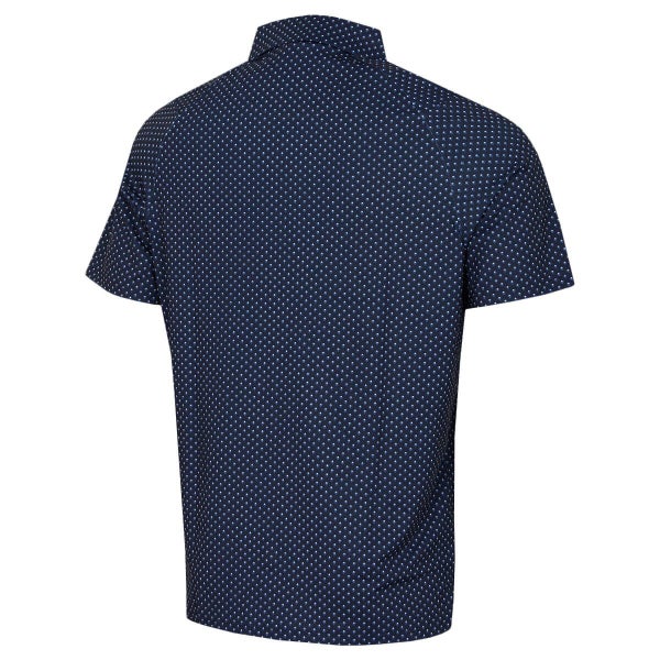 Callaway Mens Golf Trademark Printed Wicking Polo Shirt Carousel 2