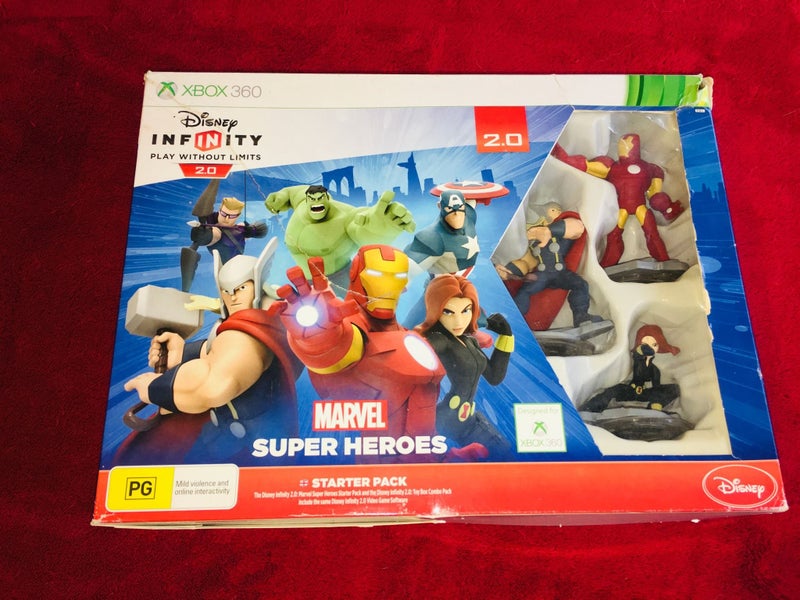 Disney Infinity 2.0 Starter Pack - Marvel Super Heroes - XBOX 360 Game Carousel 1