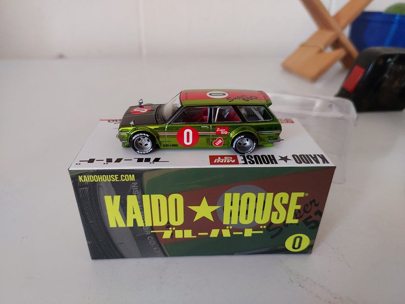 KAIDO HOUSE MINI GT #164 DATSUN KAIDO 510 WAGON OG FLO YELLOW Carousel 2