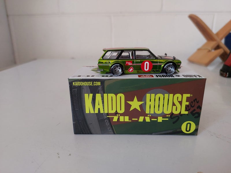 KAIDO HOUSE MINI GT #164 DATSUN KAIDO 510 WAGON OG FLO YELLOW Carousel 5
