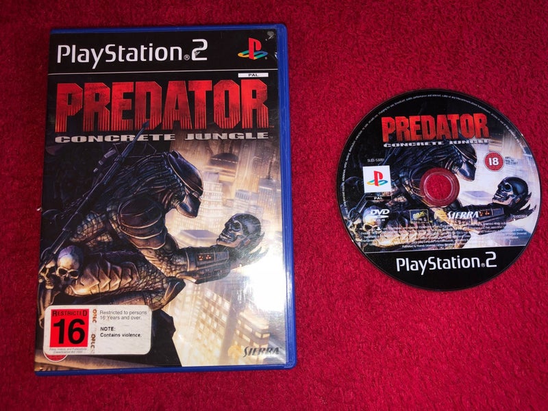 Predator: Concrete Jungle - RARE PS2 Game Carousel 1