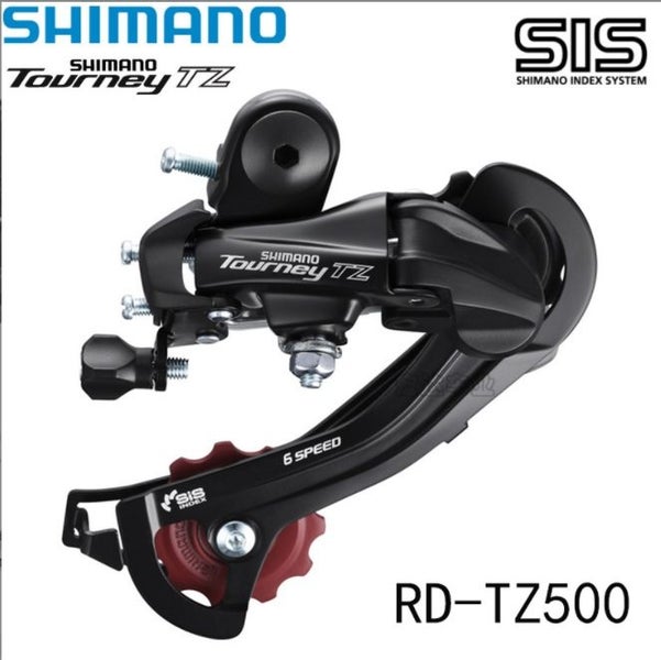 Cycle Rear Derailleur - Shimano Tourney RD-TZ500 6/7 Speed, Medium Cage Carousel 5