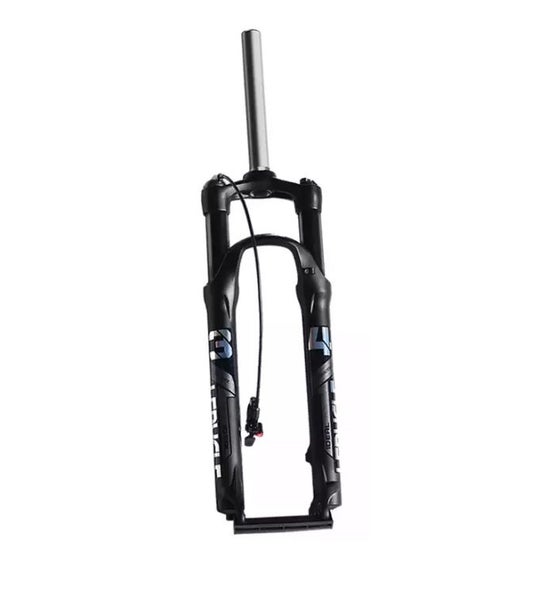 MTB Bike Fork - 29", Spring Suspension Oil Rebound, Wired Remote, 10cm Travel Carousel 1