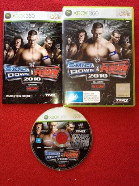 WWE SmackDown vs. Raw 2010 - XBOX360 Game Carousel 1