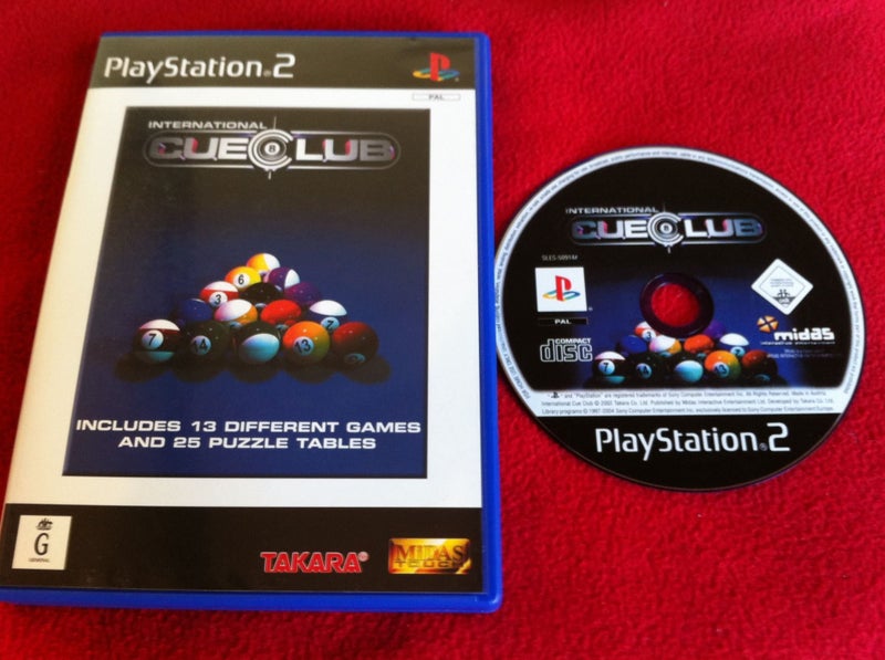 International Cue Club - PS2 Game Carousel 1