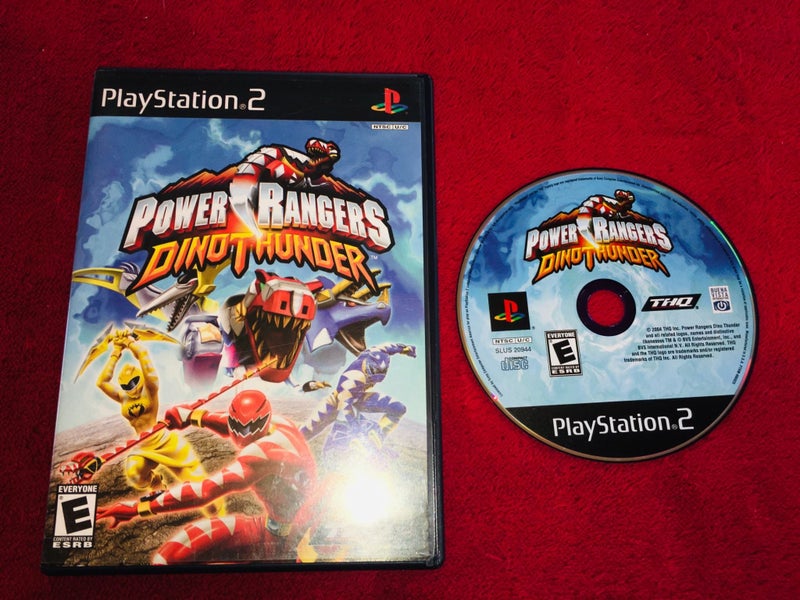 Power Rangers Dino Thunder - NTSC PS2 Game Carousel 1