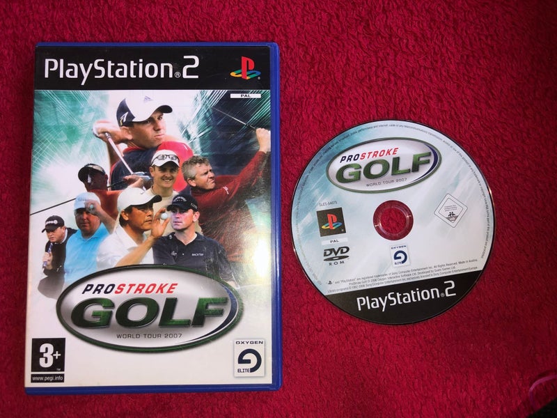ProStroke Golf: World Tour 2007 - PS2 Game Carousel 1