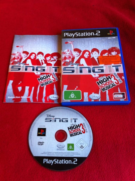 Disney Sing It: High School Musical 3 - AS NEW PS2 Game Carousel 1